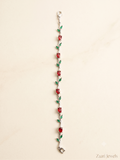 Zaari Jewels Floral Tulip Vine Bracelet Collection