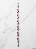 Zaari Jewels Floral Tulip Vine Bracelet