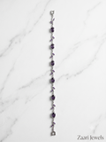 Zaari Jewels Floral Tulip Vine Bracelet