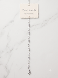 Zaari Jewels Floral Tulip Vine Bracelet