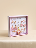 Elegant Gold-Toned Multi-Piece Jewelry Set