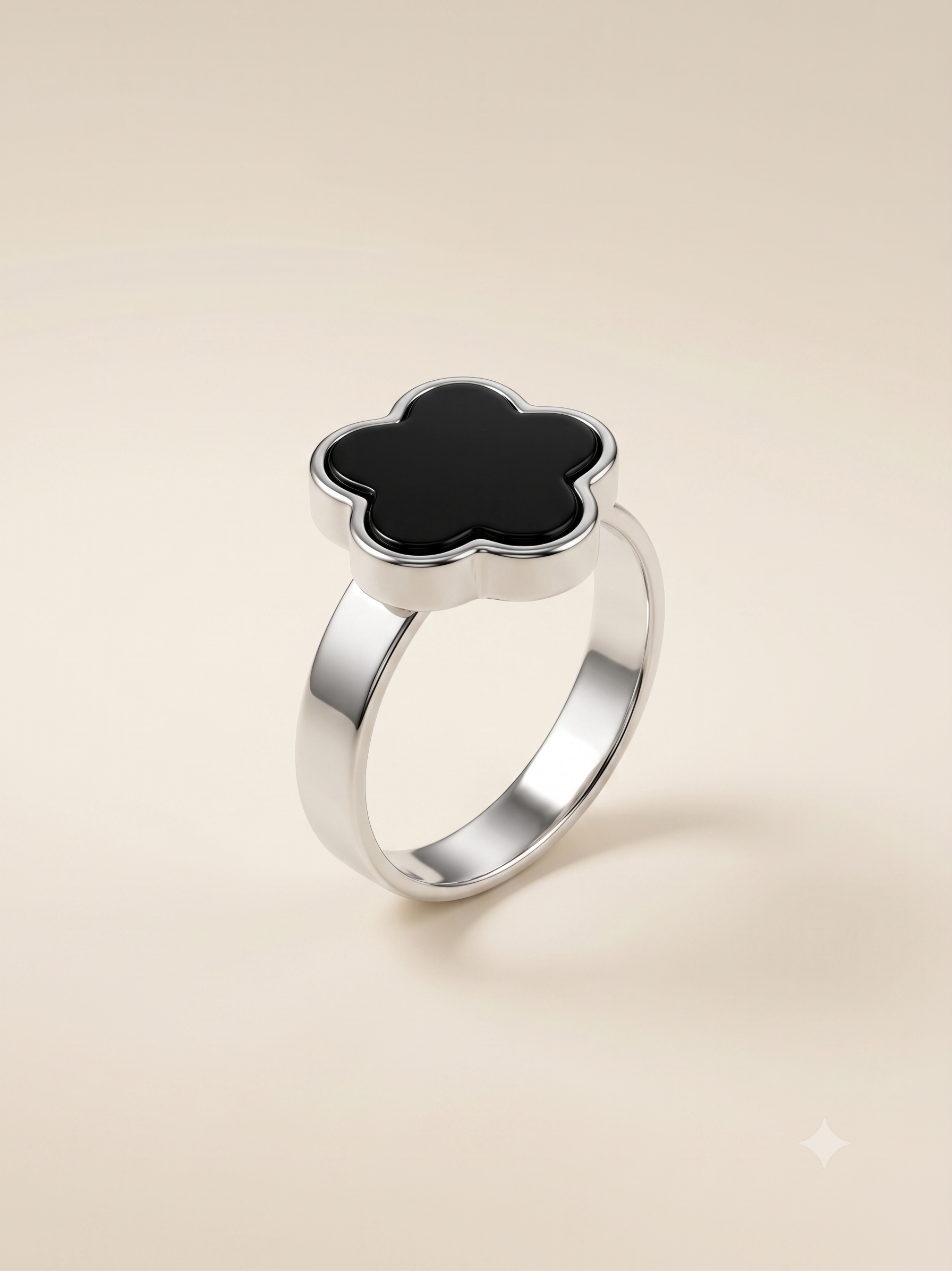 Black Clover Stainless Steel Ring